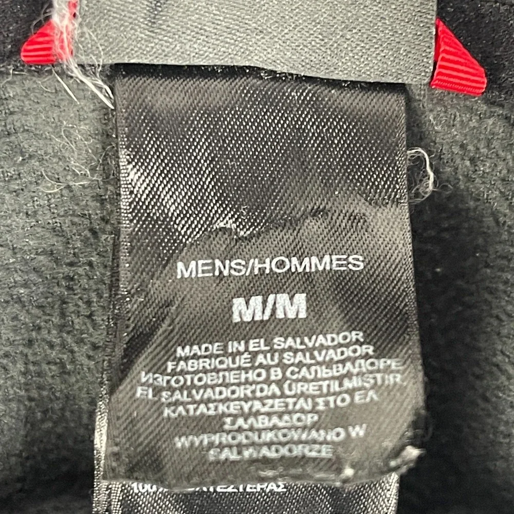 The North Face Flashdry Mens M Performance 1/2‎ Zip Pullover Fleece Black